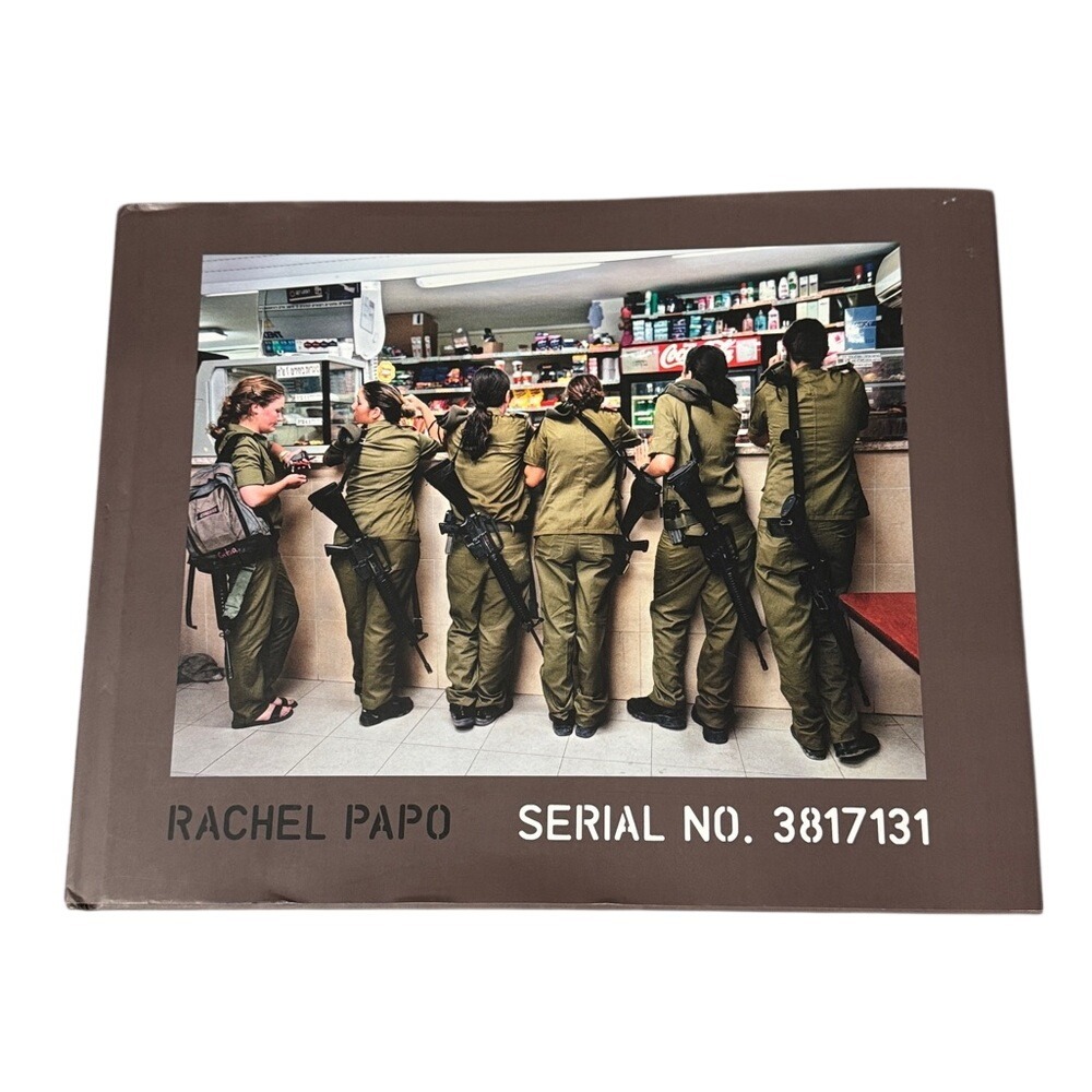 Rachel Papo Serial No. 3817131 Signed Photography Book Israel Defense Forces IDF
